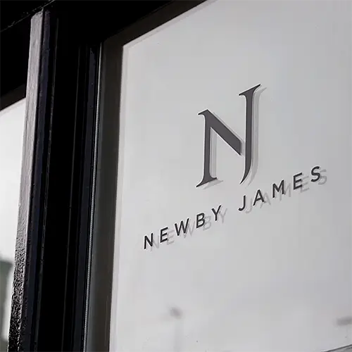 Vinyl Window Graphics for Newby Jame in Harrogate
