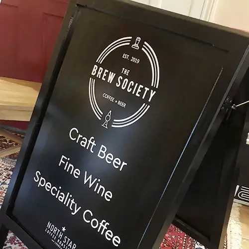 Point Of Sale display custom made by knaresbourough Graphics 