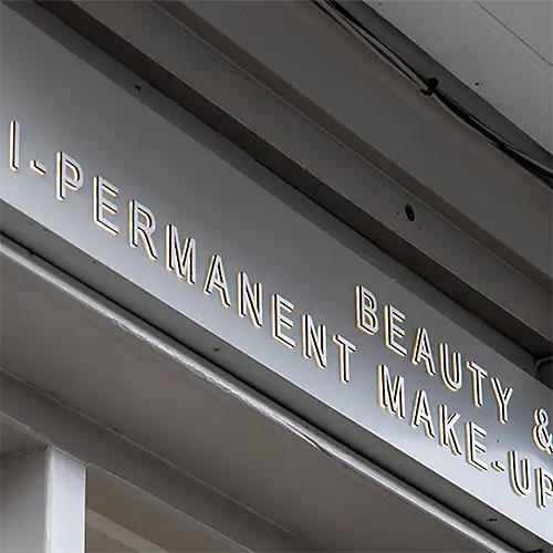 Back lit LED signs from Knaresborough Graphics
